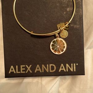 Alex and Ani lemon Zest for Life bracelet